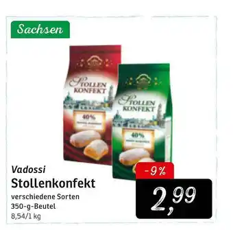 KONSUM Vadossi Stollenkonfekt Angebot