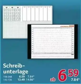 Selgros Schreib-uterlage Angebot