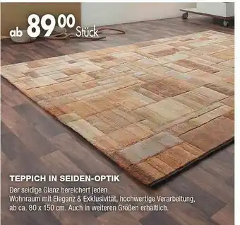 TTL Teppich In Seiden-optik Angebot