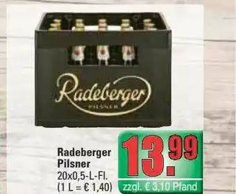 Profi Getränke Radeberger Pilsner Angebot