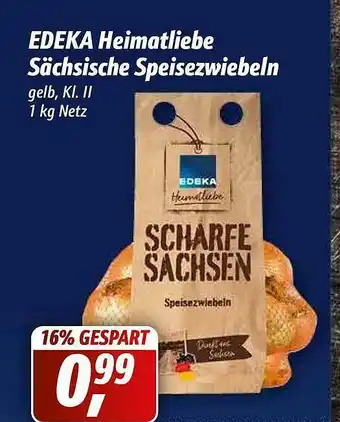 Simmel Edeka Heimatliebe Sächsische Speisezwiebeln Angebot