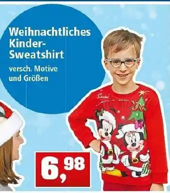 Thomas Philipps Weihnachtsliches Kinder-sweatshirt Angebot