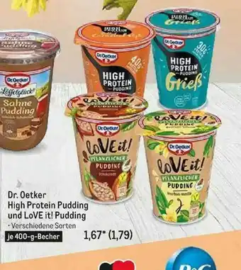 METRO Dr. Oetker High Protein Pudding Und Love It! Pudding Angebot