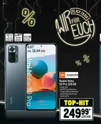 METRO Xiaomi Redmi Note 10 Pro 128 Gb Angebot