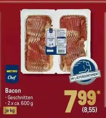 METRO Metro Chef Bacon Angebot