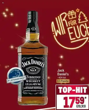 METRO Jack Daniels Angebot