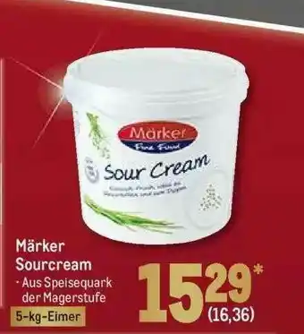 METRO Märker Sourcream Angebot