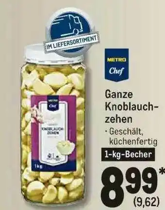 METRO Metro Chef Ganze Knoblauchzehen Angebot