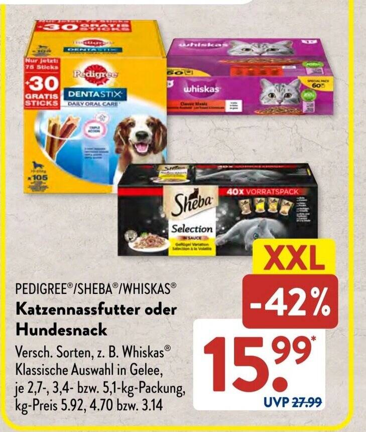 Stilvolle Pedigree Im Angebot Diese Woche Bildnull