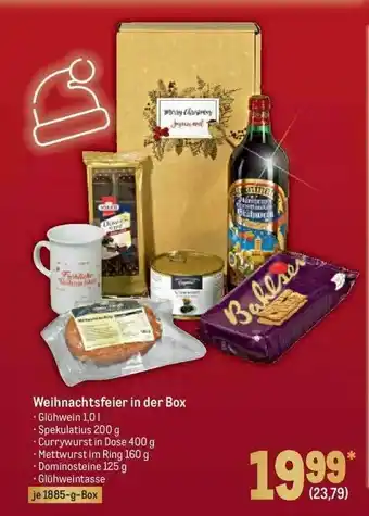 METRO Weihnachtsfeier In Der Box Angebot