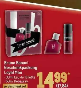 METRO Bruno Banani Geschenkpackung Loyal Man Angebot