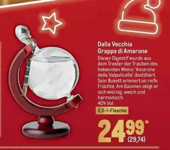 METRO Dalla Vecchia Grappa Di Amarone Angebot