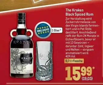 METRO The Kraken Black Spiced Rum Angebot