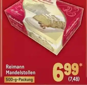 METRO Reimann Mandelstollen Angebot