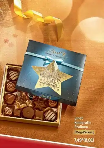 METRO Lindt Kalligrafie Pralinen Angebot