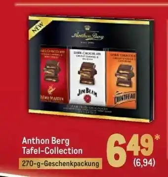 METRO Anthon Berg Tafel-collection Angebot