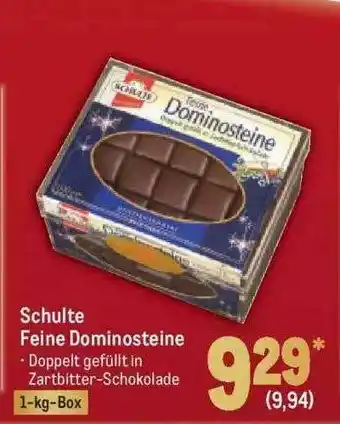 METRO Schulte Feine Dominosteine Angebot