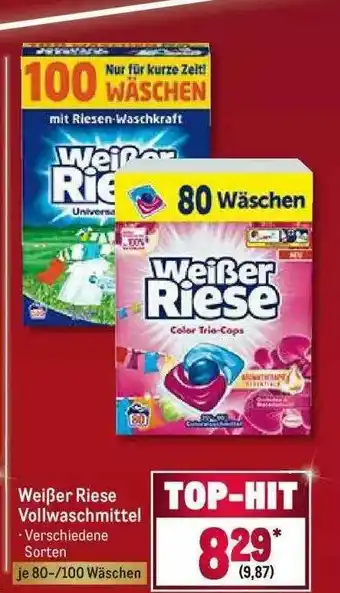 METRO Weißer Riese Vollwaschmittel Angebot