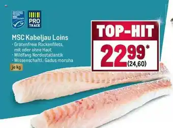 METRO Msc Kabeljau Loins Angebot