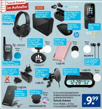 Aldi Süd Technik-Zubehör LogiLink. Kabelloser Ladeständer Angebot
