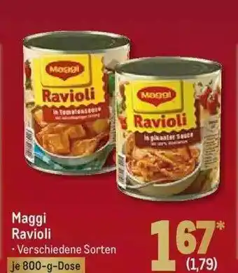 METRO Maggi Ravioli Angebot