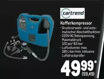 METRO Cartrend Kofferkompressor Angebot