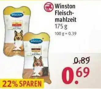 Rossmann Winston Fleisch Mahlzeit Angebot