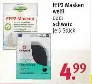 Rossmann Ffp2 Masken Weiß Oder Schwarz Angebot