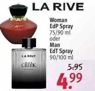 Rossmann Larive Woman Edp Spray Oder Man Edt Spray Angebot