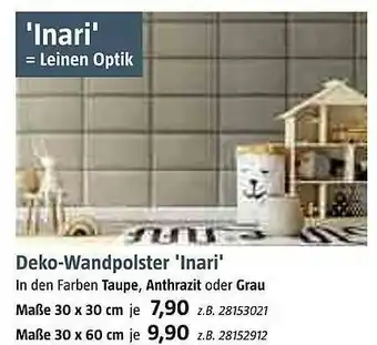 Bauhaus Inari Angebot