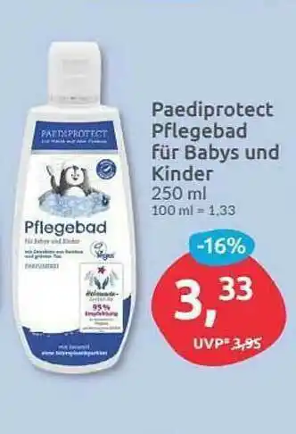 Budni Paediprotect Pflegebad Für Babys Und Kinder Angebot