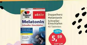 Budni Doppelherz Melatonin Schneller Einschlafen Angebot