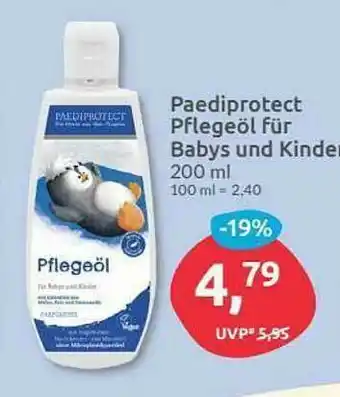 Budni Paediprotect Pflegeöl Für Babys Und Kinder Angebot