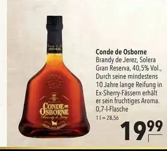 CITTI Markt Conde De Osborne Angebot