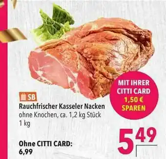 CITTI Markt Rauchfrischer Kasseler Nacken Angebot