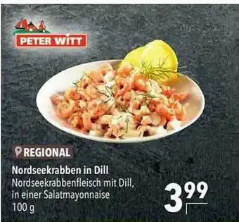 CITTI Markt Peter Witt Nordseekrabben In Dill Angebot