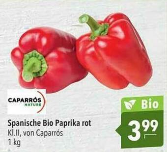 CITTI Markt Capparós Bio Paprika Rot Angebot