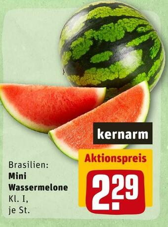 REWE Mini wassermelone Angebot