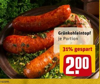 REWE Grünkohleintopf Angebot