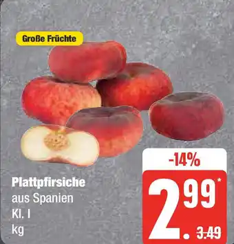 Edeka Plattpfirsiche Angebot