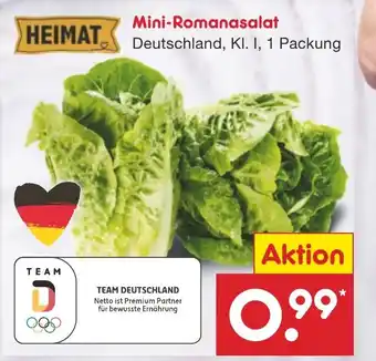 Netto Marken-Discount HEIMAT Mini-Romanasalat Angebot