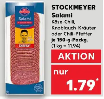 Kaufland STOCKMEYER Salami oder Chili-Pfeffer je 150-g-Packg. Angebot