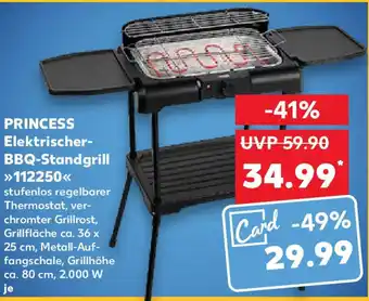 Kaufland PRINCESS Elektrischer- BBQ-Standgrill 112250 Angebot