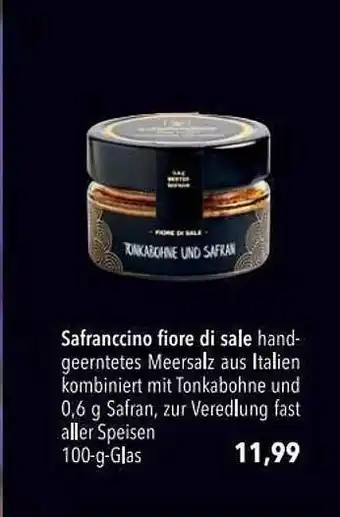 CITTI Markt Safranccino Fiore Di Sale Angebot