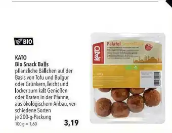 CITTI Markt Kato Bio Snack Balls Angebot