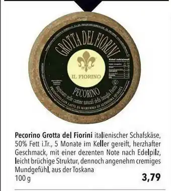 CITTI Markt Pecorino Grotta Del Friorini Angebot