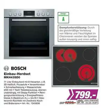 EP Bosch Einbau-herdset Mkh43sd0 Angebot