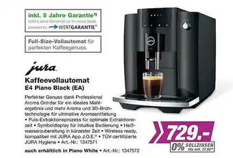 EP Jura Kaffeevollautomat E4 Piano Black (ea) Angebot