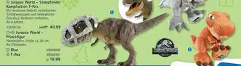 Vedes Jurassic World - Stampfender Kampfaction T-rex Oder Plüschfigur Angebot