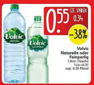 WEZ Volvic Naturelle Oder Feinperlig Angebot